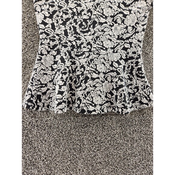 Maurices M Short Sleeve Black White Sweater - Picture 2 of 6